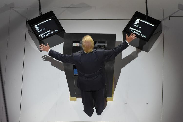 VALGKAMP. 'Jeg er jeres  stemme', var den uofficielle titel på Donald Trumps kraftfulde tale på republikanernes konvent. 