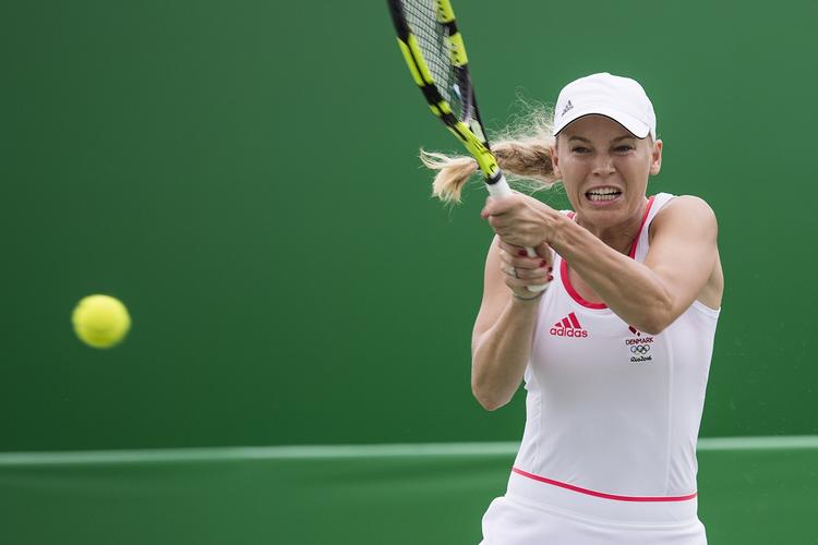 Avancement. Caroline Wozniacki viste gode takter og er videre til 2. runde. 