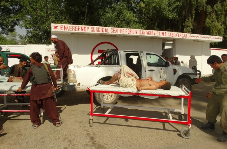 Tab. Selvmordsangreb koster mange afghanske sikkerhedsstyrker livet, ved dette angreb tæt på Lashkar Gah i Helmand blev tre dræbt og otte såret. Arkivfoto:AP/Abdul Aziz Safdari 