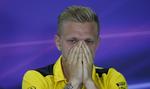 selvforskyldt. Det lignede en kørerfejl, da Kevin Magnussen mistede herredømmet over sin racer ved høj hastighed og smadrede bilen på syvende omgang i Belgien. 