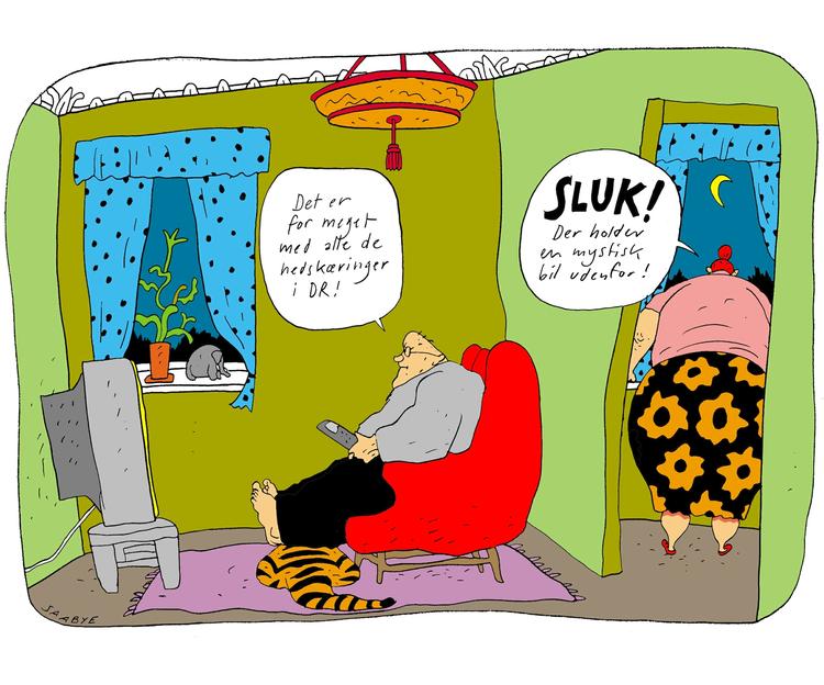 Tegning: Jørgen Saabye 