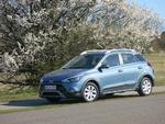 PYNTET. Hyundai iklædt pyntegrej, der skal få den til at se terrænduelig ud. Det er lidt snyd. 