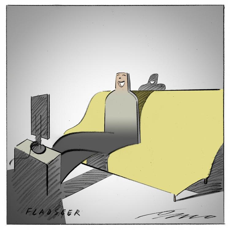 Tegning: Per Marquard Otzen. 