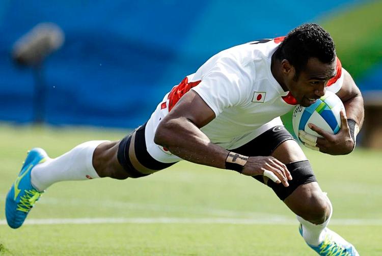 Vinder.  Japans Kameli Soejima scorede vigtige point, da Japan overraskende slog New Zealand. 