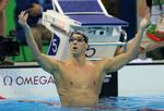 25. Efter sejren i 200 meter butterfly svømmede Michael Phelps guldet hjem i 4x200 meter fri, hvilket sikrede ham OL-medalje nummer 25. 