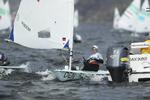 protest. Allerede på førstedagen var Anne-Marie Rindom på  kollisionskurs med sin kroatiske konkurrent i laser radial, men på andendagen gik det galt for den danske sejler, der blev diskvalificeret. 