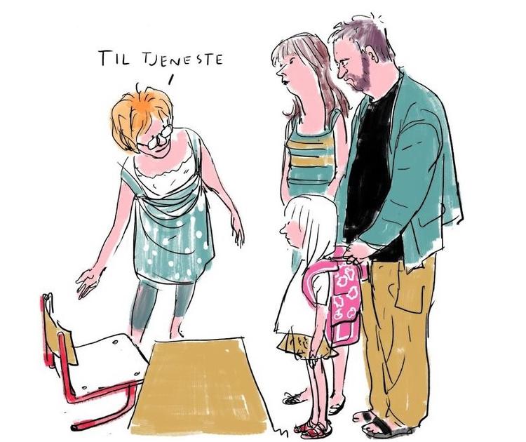 Tegning: Mette Dreyer 