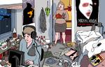 SLAGMARK. Værelset er tit et stridspunkt. Er det den unges fritsted, eller gælder husets regler? 