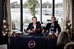 sommer. Kristian Thulesen Dahl og Peter Skaarup ved Dansk Folkepartis sommergruppemøde i Svendborg. 