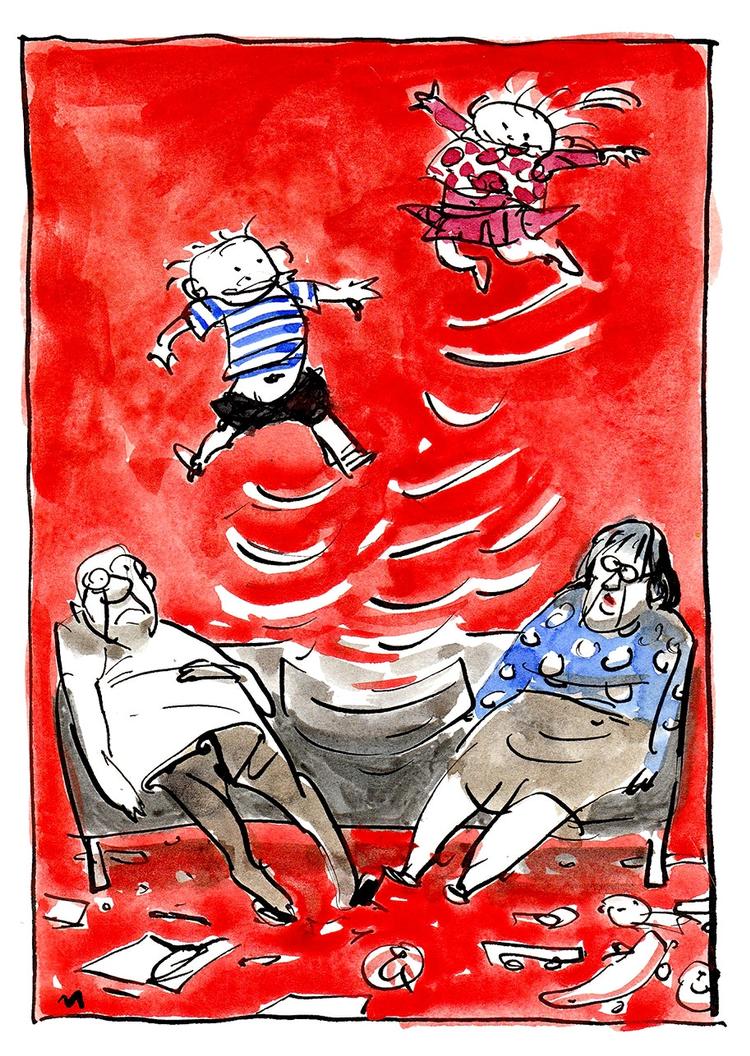 Tegning. Mette Dreyer 
