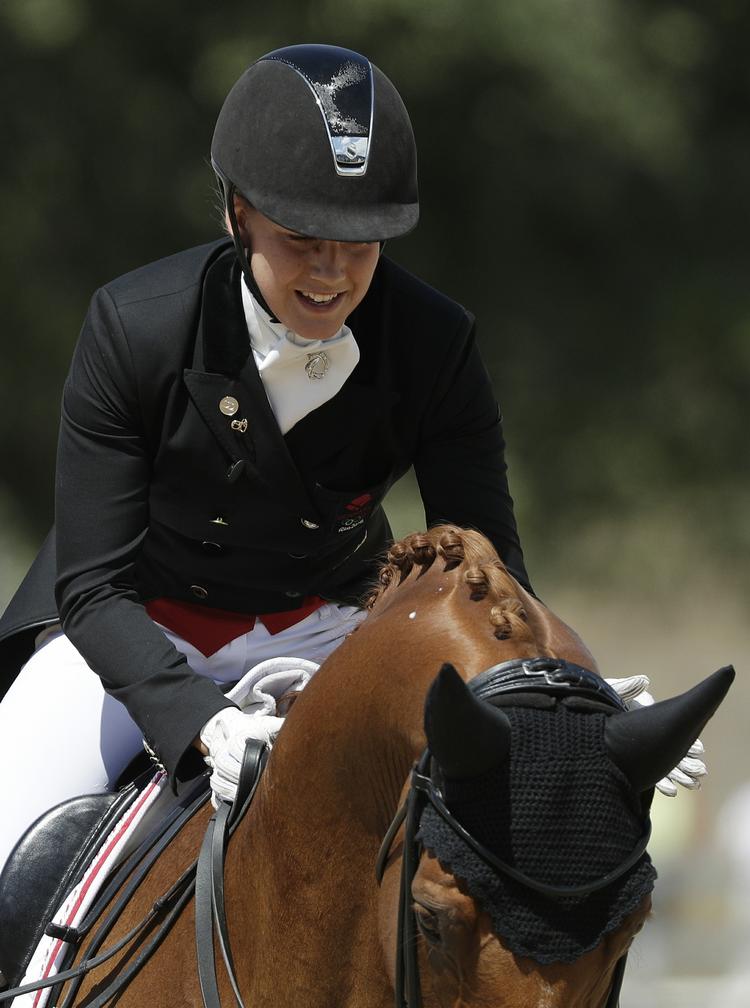 finaleklar. 24-årige Cathrine Dufour fik en fantastisk score med hesten Cassidy ved OL. 