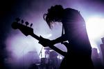 Dystert. Black metal- bandet Solbrud spreder med sine helvedesskrig og dommedagsrock en måske uvant stemning i Langenæskirken 29. august. 
