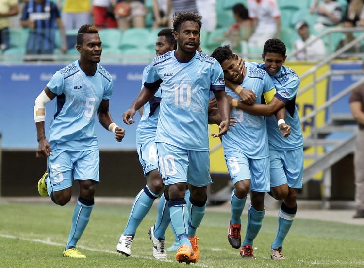 OL. Fijis Roy Krishna scorede landets enlige mål under de olympiske lege i Rio de Janeiro. 