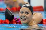 rekord. For første gang nogen sinde optræder Pernille Blume som dansk rekordholder, efter hun var hurtigst af alle i det indledende heat i 50 meter fri. 