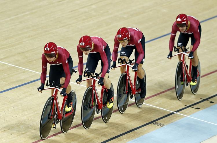 Det danske 4 km hold er klar til opgøret om guld ved sæsonens tredje World Cup i Colombia. 