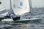 Medaljebejler. Anne-Marie Rindom ligger godt til i Laser Radial. 