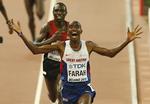 Mester. Mo Farah kan lørdag gentage sin sejr på 10.000 metetr fra OL i London. 