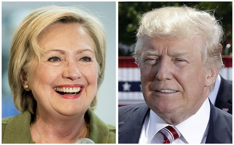 svindel? Hillary Clinton fører stort over Donald Trump i Pennsylvania, men taber han, er det fordi, der er snydt, siger han. 