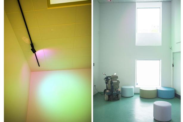 H17 har plads til, at brugerne kan sidde ned og vente, hvis alle stofindtagelsesrummene er optaget. 