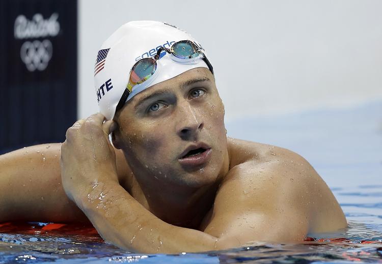 Lochte. Amerikaneren var i Rio med til at vinde guld i 4x200 meter fri. 