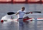 René Holten i aktion på den olympiske bane i Rio for et år siden. Det var her, alt gik galt for den håbefulde dansker. Men nu er han på vej mod en ny olympisk udfordring i Tokyo 2020. Og måske også i 2024. Det vil han ikke helt udelukke, siger han til Politiken. 