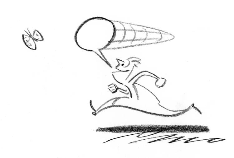 Tegning. Per Marquard Otzen 