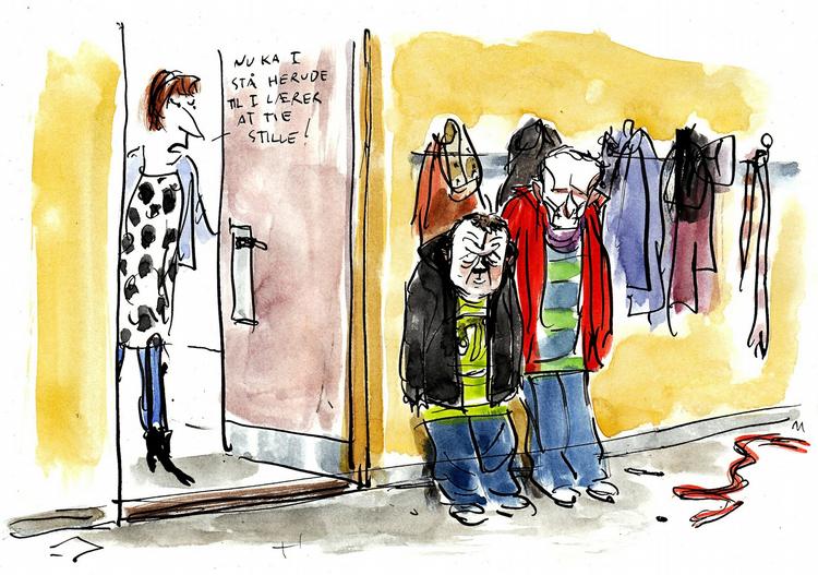 Tegning: Mette Dreyer 