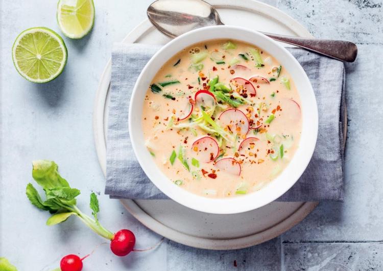 Tip. Server denne suppe i mindre portioner som en lækker mild forret 