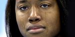 OL. Svømmeren Simone Manuel brød ud i tårer, da hun skulle have modtage guldmedaljen efter sin sejr i 100 meter fri. 