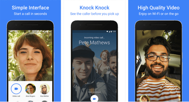 Duo er en ny, minimalistisk videochat-app fra Google, der dermed tager kampen op med alt fra Facetime over Skype til Facebook Messenger. Google bruger deres egen videokompression, hvilket skulle give en mere stabil videosamtale, end vi er vant til (Foto: Google). 
