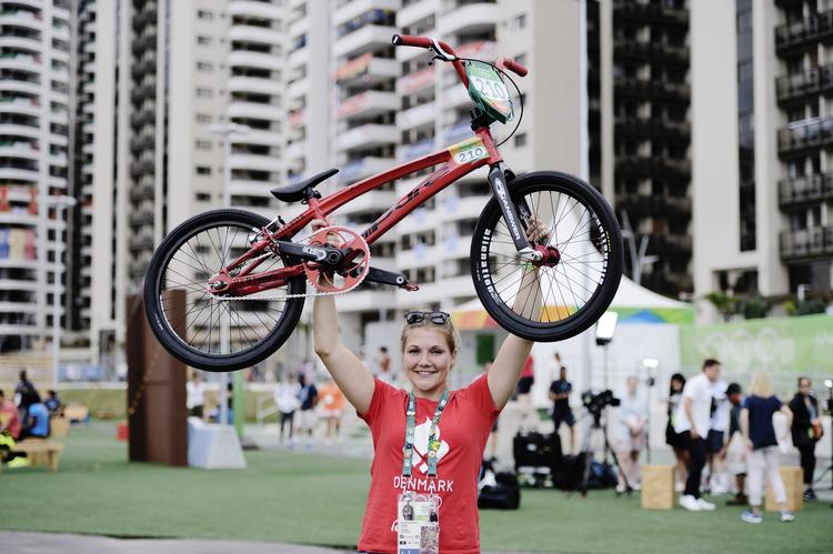 Podiekandidat. Simone Tetsche Christensen  er et af de helt store navne i BMX-sporten. 