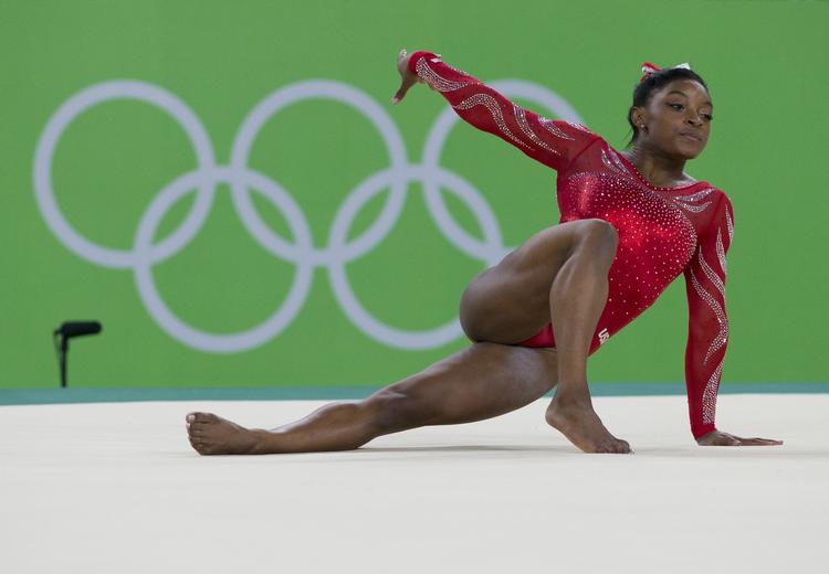 Superstjerne. Den blot 18-årige gymnast, Simone Biles, er blevet en af de helt store stjerne i dette OL. 