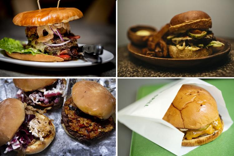 Burgerbattle. Fredag aften er der burgerbattle mellem fem af Københavns bydele, repræsenteret af fem kendte deltagere. Bagefter kan du købe burgerne. Her er det fire københavnske burgere. 