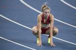 Finale. Sara Slott håber på et godt resultat i finalen på 400 meter hæk. 