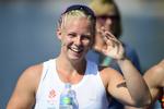 Sølv. Emma  Jørgensen leverede en stor spurt til sidst og slog rivalerne med ekstrem lille marginal. 