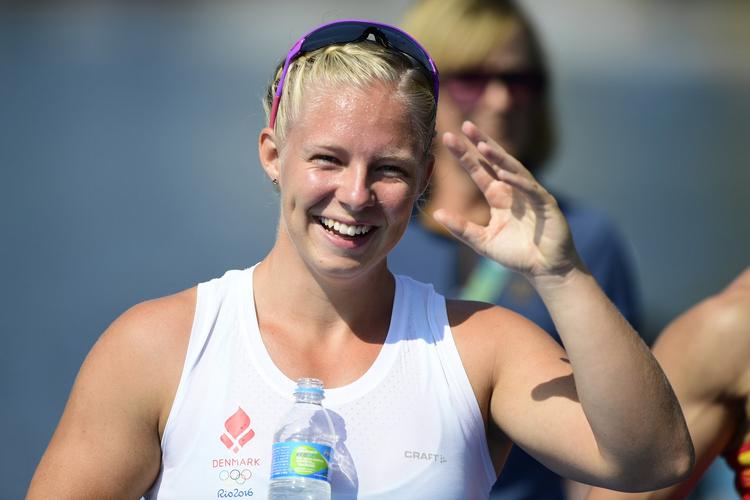Sølv. Emma  Jørgensen leverede en stor spurt til sidst og slog rivalerne med ekstrem lille marginal. 