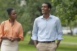 ROM-COM.  I den kommende romantiske komedie 'Southside with you', spiller Parker Sawyers en ung Barack Obama. 