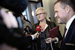 Pris. Liselott Blixt (DF), formand for Sundheds- og Ældreudvalget, der modtager prisen Årets Laks. 