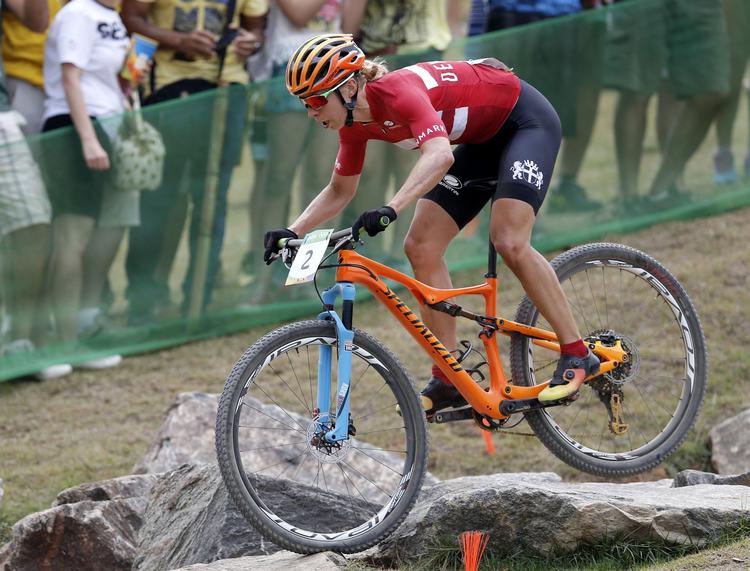 favoritrolle. Annika Langvad har haft en fantastisk sæson, men ved OL i mountainbike blev han hurtigt sat af og fik senere en defekt. 