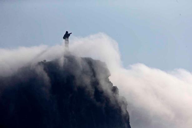 Udsigten fra dette års ro-stadion i Lagoa var der ikke noget i vejen med.... 