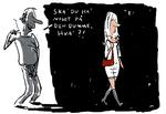 Tegning. Mette Dreyer 