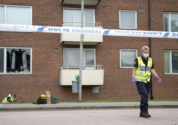 Gerningssted. Lejligheden, hvor den lille dreng blev dræbt, ligger i bydelen Biskopsgården. 