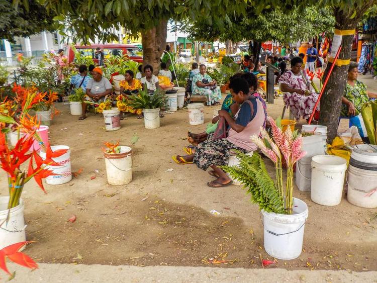 EKSOTISK. Der er ingen mangel på farver og stemning på Vanautas markeder. 