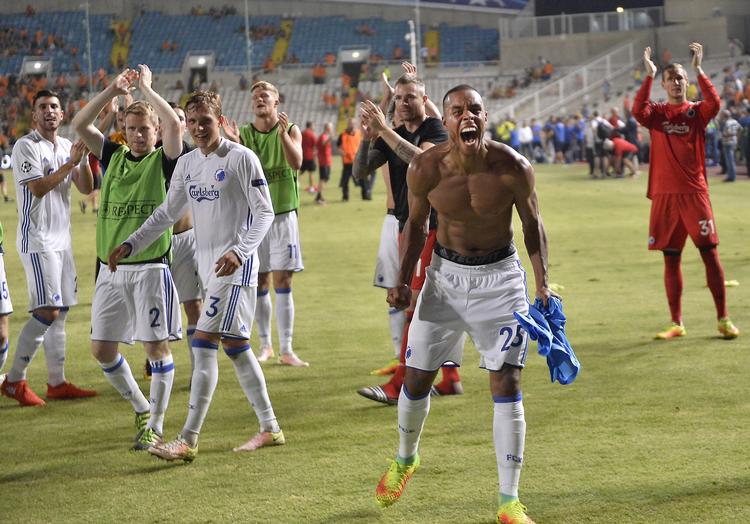 Jackpot. Mathias 'Zanka' Jørgensen og resten af FCK-truppen henter store summer til klubkassen. 