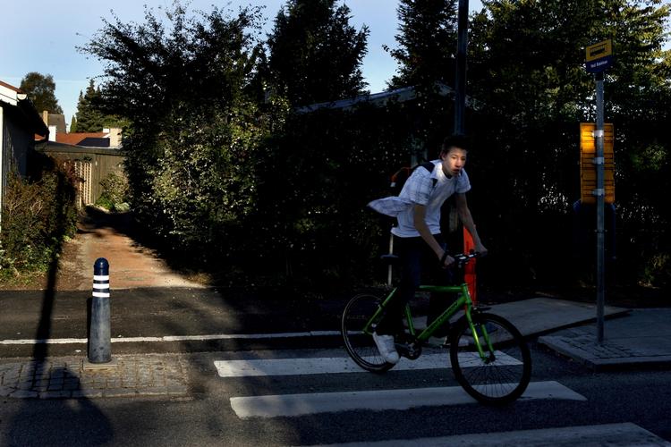 SKOLETRAFIK. Når vi kigger på, hvor ulykkerne sker, så er det i forhold til de ældste skoleelever, der er noget at hente, lyder det fra Rådet for Sikker Trafik. 