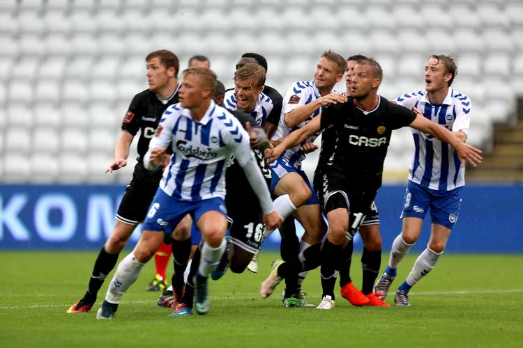 TÆT. OB'erne pressede på for en udligning, men Horsens rejste fra Odense med de tre point. 