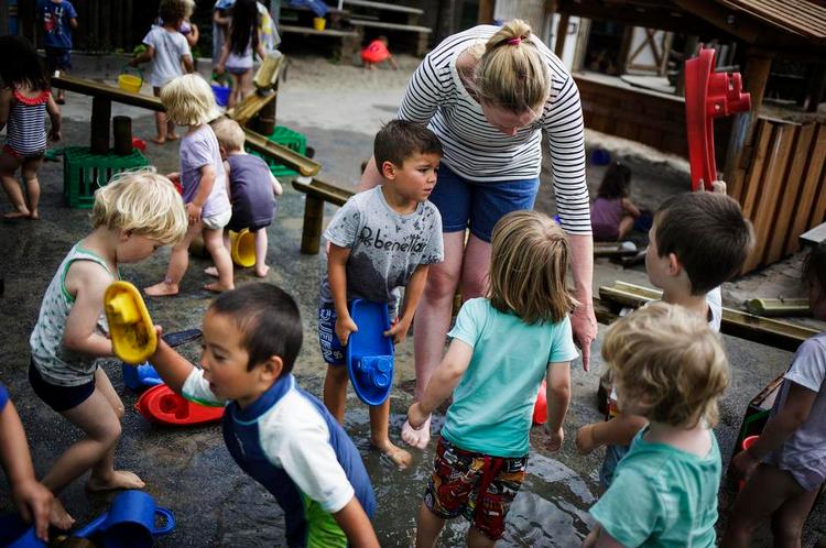KVALITET. EN ny undersøgelse viser, at daginstitutionerne scorer meget forskelligt på en skala fra 1 til 4 point – op til et helt point – når de bliver målt på vigtige parametre.  Arkivfoto: Anders Rye Skjoldjensen 