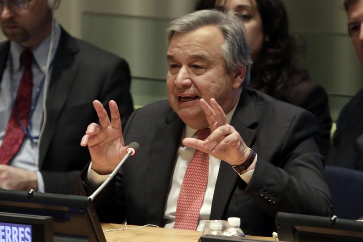 Udpegning. Antonio Guterres mangler at overbevise et par lande om, at han skal være FN's næste øverste chef. 