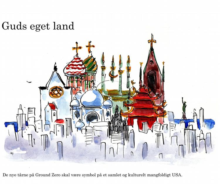 Tegning: Mette Dreyer. 