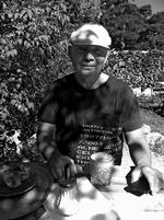 Dagbogsprosa. Lars Noréns aktuelle dagbog fylder, hvad der svarer til halvanden Bibel. Men intensiteten er knap så stor. Foto: Nelly Bonner 